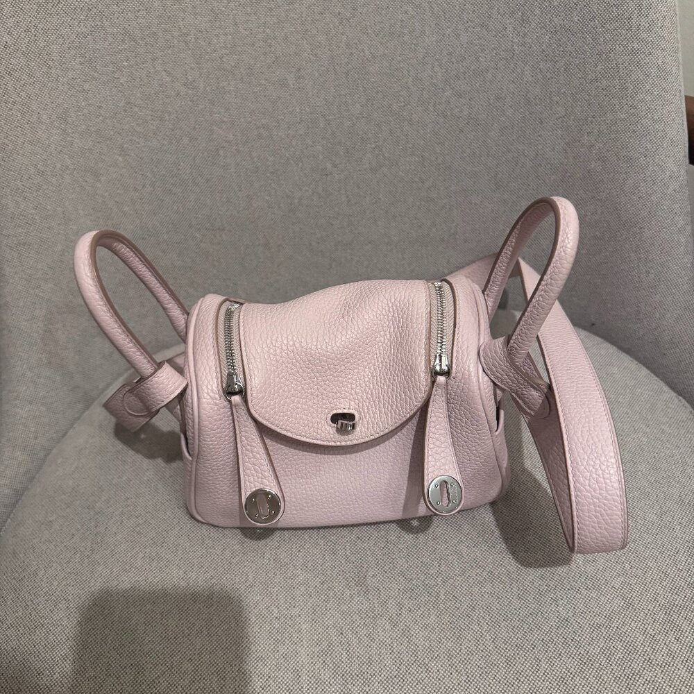 Taurillon Clemence Mini Lindy 20 Mauve Sylvestre